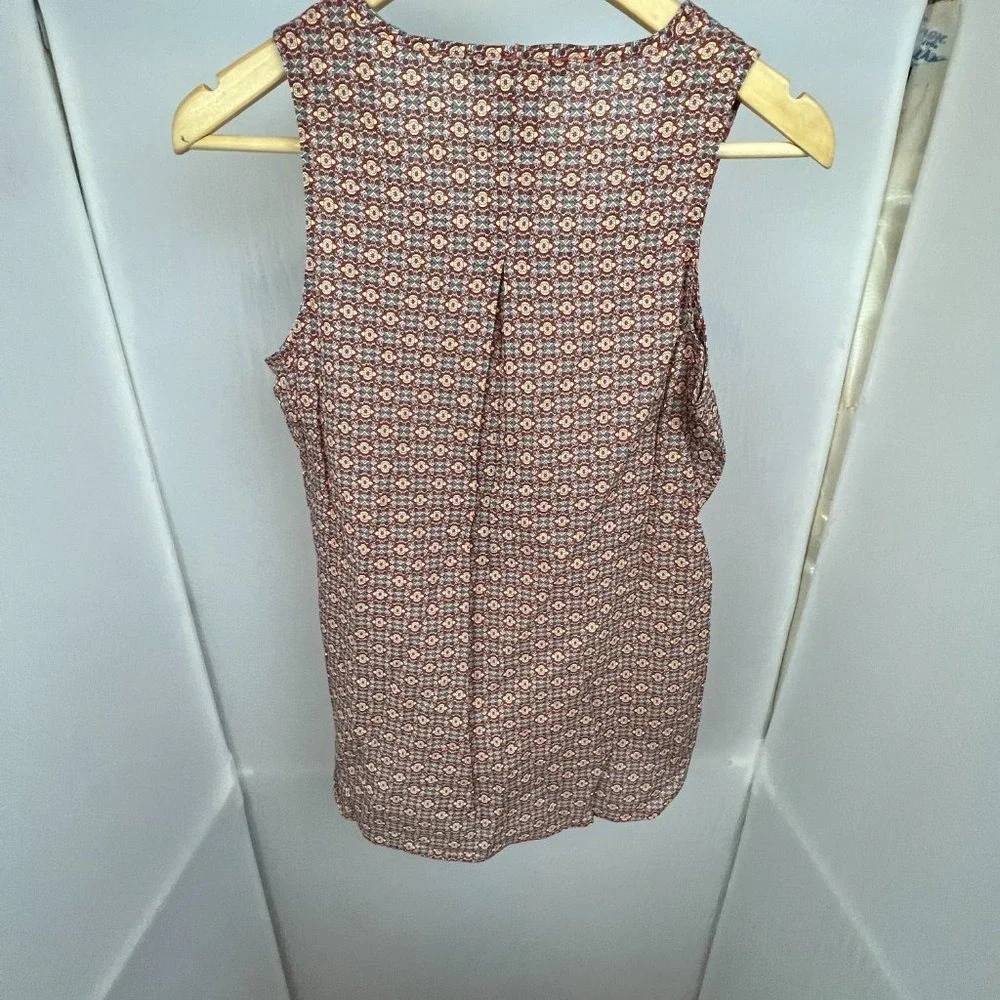 The North Face Sleeveless Top Ditzy Florals SZ‎ XS Hike Camping Outdoor Gorpcore - Picture 5 of 7